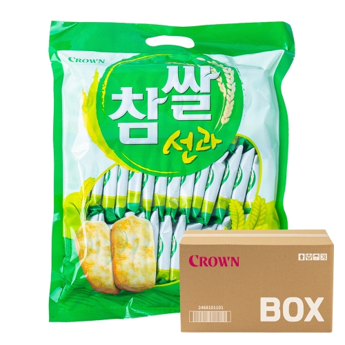 크라운 참쌀 선과 253g 10입  (과자/껌/스낵류)