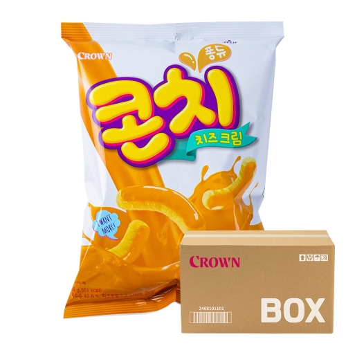 크라운 콘치 66g 18입  (과자/껌/스낵류)