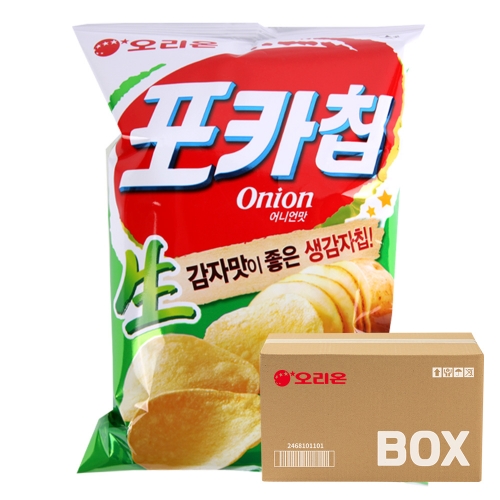 오리온 포카칩 어니언 66g 20입  (과자/껌/스낵류)