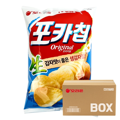 오리온 포카칩 오리지널 110g 12입  (과자/껌/스낵류)