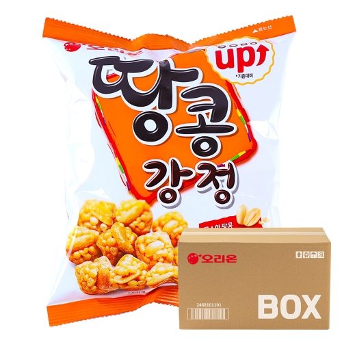 오리온 땅콩강정 147g 18입  (과자/껌/스낵류)