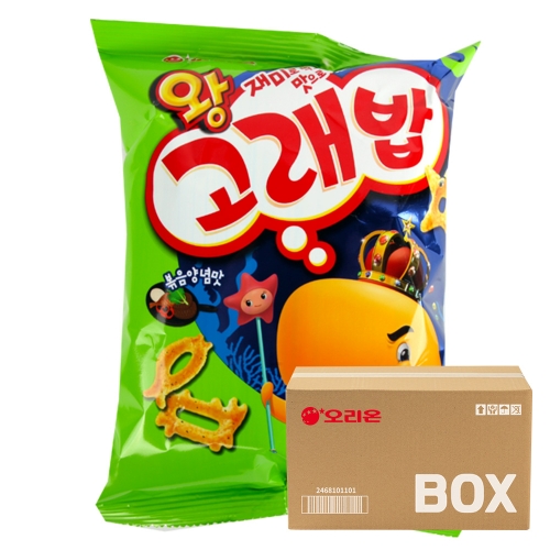 오리온 왕고래 볶음 56g 24입  (과자/껌/스낵류)
