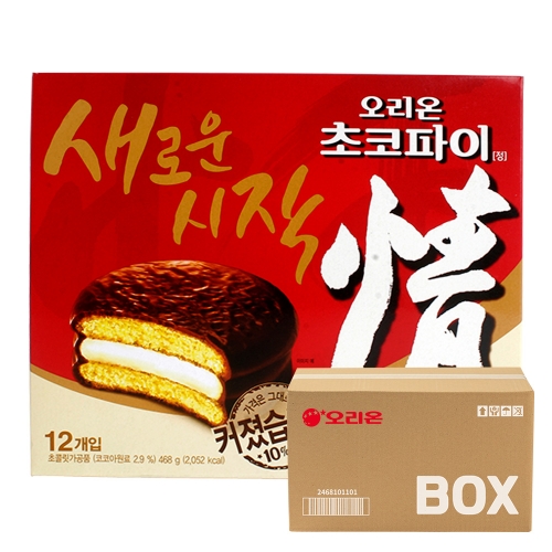 오리온 초코파이 468g 8입  (과자/껌/스낵류)