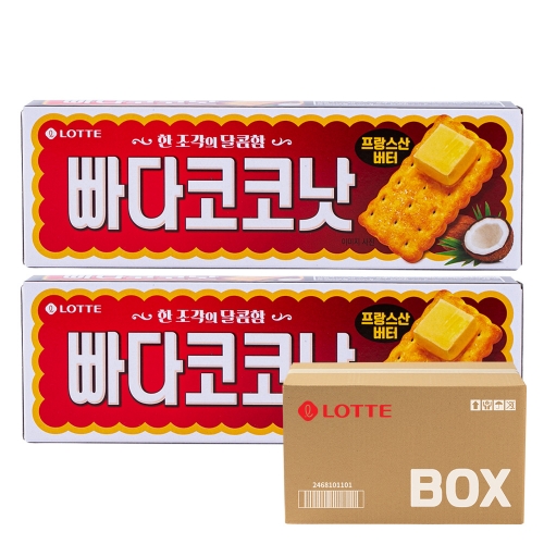 롯데 빠다코코낫 100g 30입  (과자/껌/스낵류)