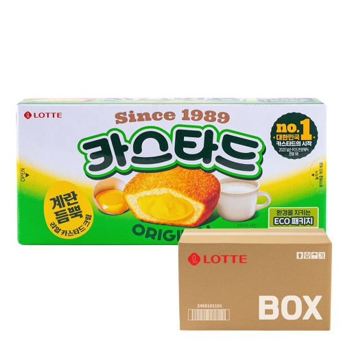 롯데 카스타드 138g 12입  (과자/껌/스낵류)