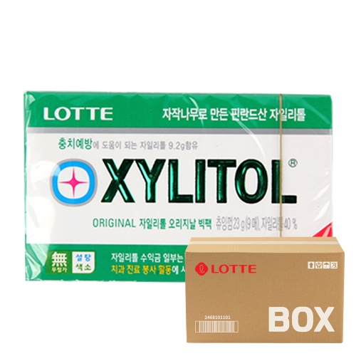 롯데 자일리톨 23g 84입  (과자/껌/스낵류)