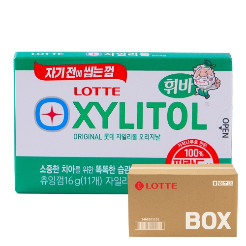 롯데 자일리톨 16g 72입  (과자/껌/스낵류)