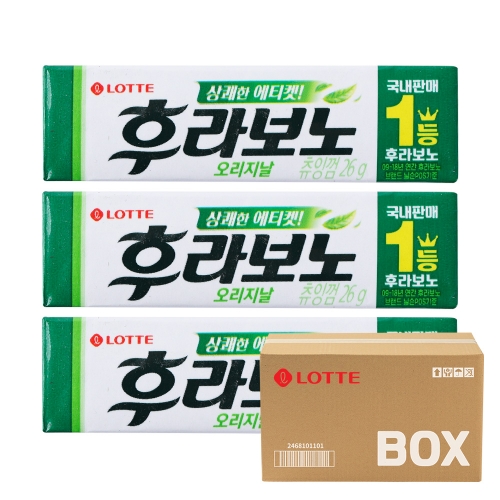 롯데 후라보노 오리지날 26g 90입  (과자/껌/스낵류)