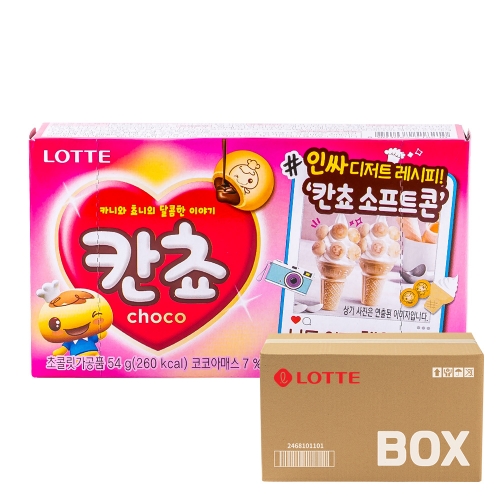 롯데 칸쵸 54g 32입  (과자/껌/스낵류)
