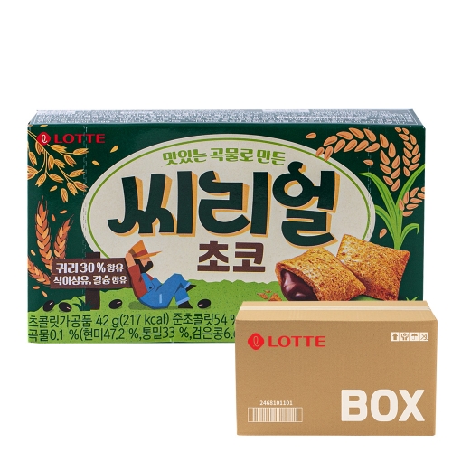 롯데 씨리얼 42g 32입  (과자/껌/스낵류)