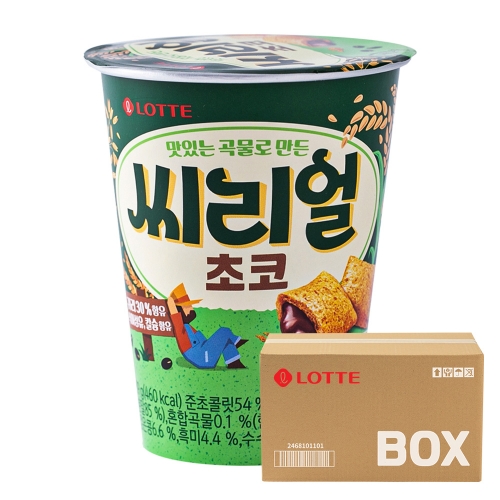 롯데 씨리얼 컵 89g 15입  (과자/껌/스낵류)