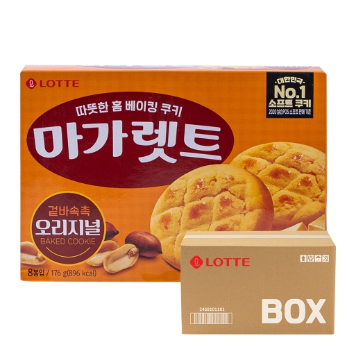 롯데 마가렛트 176g 12입  (과자/껌/스낵류)