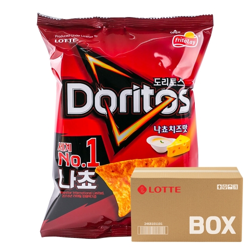 롯데 도리토스 치즈 소 84g 16입  (과자/껌/스낵류)