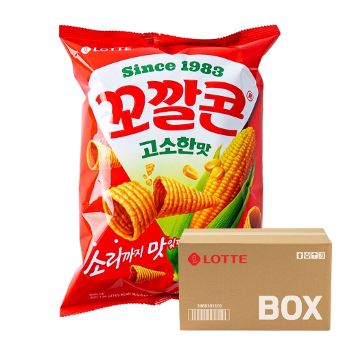 롯데 꼬깔콘 고소한맛 134g 12입  (과자/껌/스낵류)