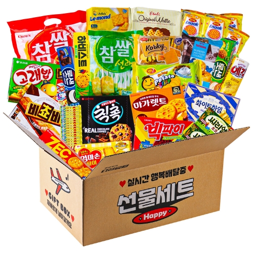 행복배달 사무실 회사 탕비실 간식 1호  (과자/껌/스낵류)