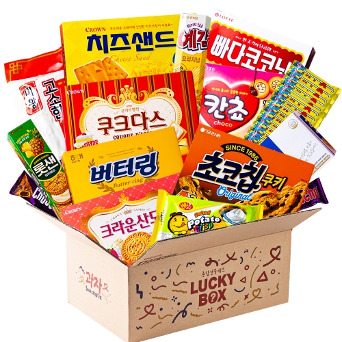 럭키 종합 과자 사무실 회사 탕비실 간식  (과자/껌/스낵류)