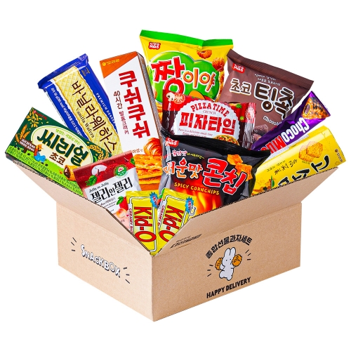 해피 종합과자 선물박스 1호  (과자/껌/스낵류)