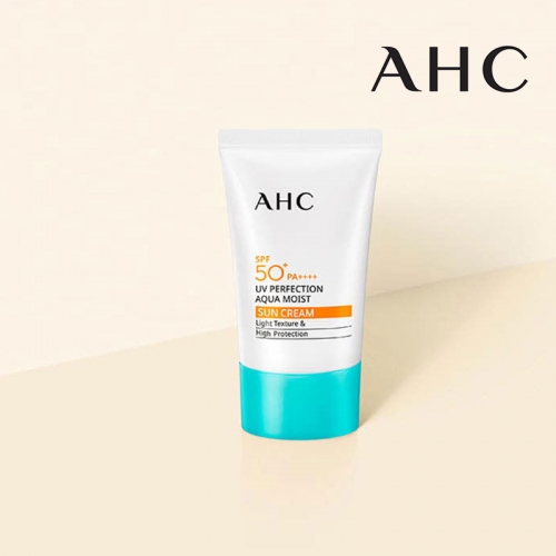 [AHC] UV퍼펙션 아쿠아 모이스트 선크림 50ml 1+1  (스킨케어세트)