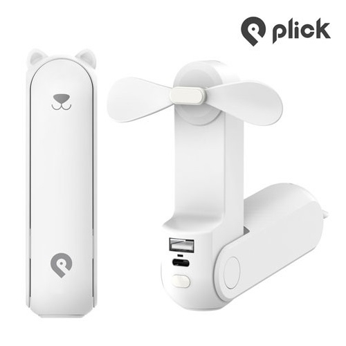 [플릭 ] 핸디형 선풍기 3 in 1 Mini Fan 화이트 PIK-HF2000W  (선풍기/냉풍기)