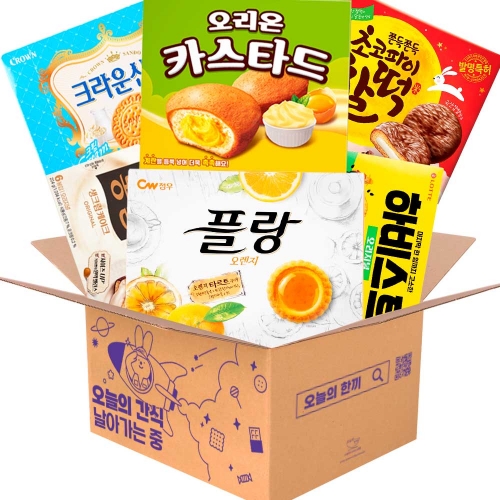 치바리아 사무실 학교 탕비실 회사 간식 과자 세트  (과자/껌/스낵류)