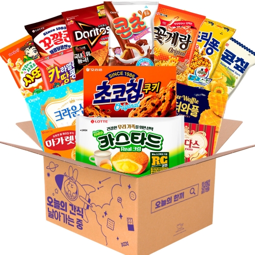 치바리아 사무실 탕비실 회사 간식 과자 세트 3-2  (과자/껌/스낵류)