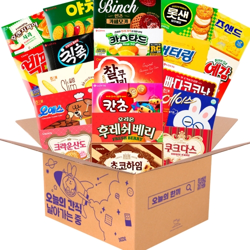 치바리아 회사 탕비실 사무실 간식 과자 세트 9-2  (과자/껌/스낵류)