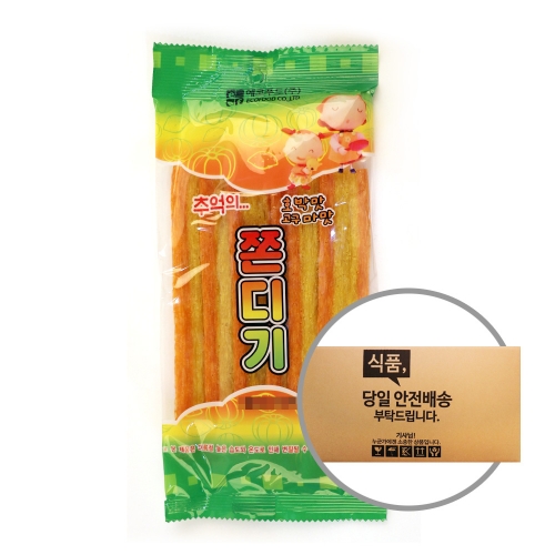에코푸드 추억의쫀드기 110g 30입 [박스]  (과자/껌/스낵류)