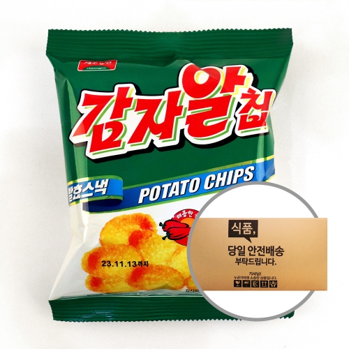 감자알칩 27g 40입 [박스]  (과자/껌/스낵류)