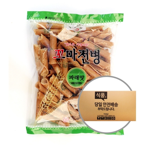 정성제과 꼬마전병 파래 205g 10입 [박스]  (과자/껌/스낵류)