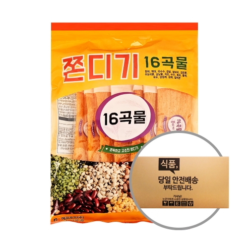 에코푸드 16곡물쫀디기 30g 84입 [박스]  (과자/껌/스낵류)