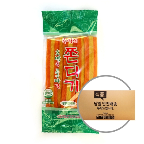 태평 무지개쫀디기 120g 30입 [박스]  (과자/껌/스낵류)