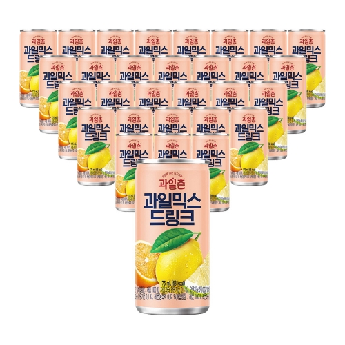과일촌 과일믹스 드링크 175ml 30입  (과즙음료)
