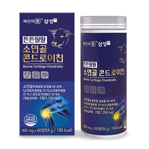 [삼성] 체인미 튼튼팔팔 소연골 콘드로이친 900mg x 60정  (기타 건강식품)