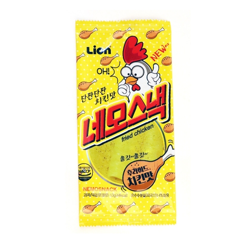 신흥물산 네모스낵 치킨 13g 30입  (과자/껌/스낵류)