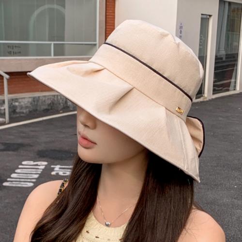KNPD_와이어 넓은 챙 리본 여성 여름모자  (모자)