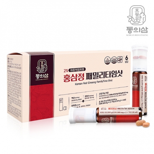 [동의삼] 홍삼정 패밀리타임샷 1박스  (기타 건강식품)