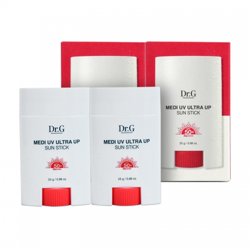 닥터지 메디 UV 울트라업 선스틱 25g SPF50+/PA++++ X 2개  (핸드워시/립케어/선크림)