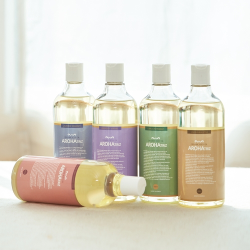 아로하트리즈 끈적임 없이 영양과 촉촉함만이 가득 바디오일 마사지오일 500ml 5종 택1  (바디오일/스크럽/솔트)