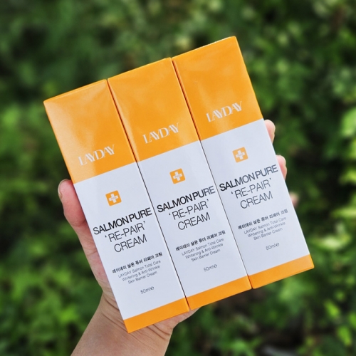 레이데이 살몬 퓨어 리페어 크림 50ml*3개  (기능성화장품)