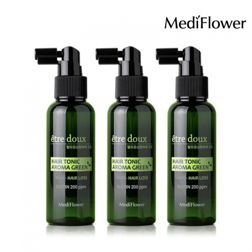 메디플라워 에트투스 아로마 그린 탈모 헤어토닉 100ml x 3개  (두피/탈모관리)