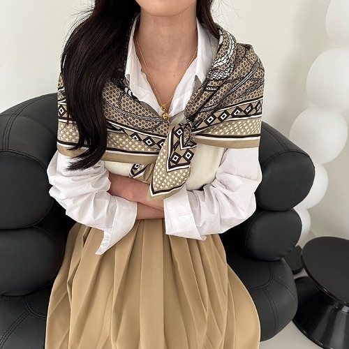 여성 레아 빅 숄 스카프 2P  (스카프/머플러/숄)