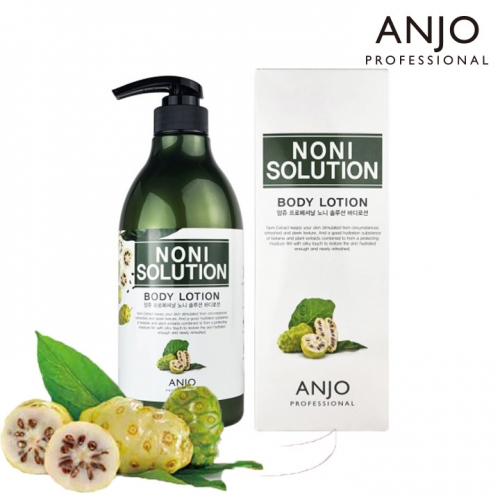앙쥬 촉촉한 노니솔루션 바디로션 750ml  (바디로션/크림/핸드/풋케어)