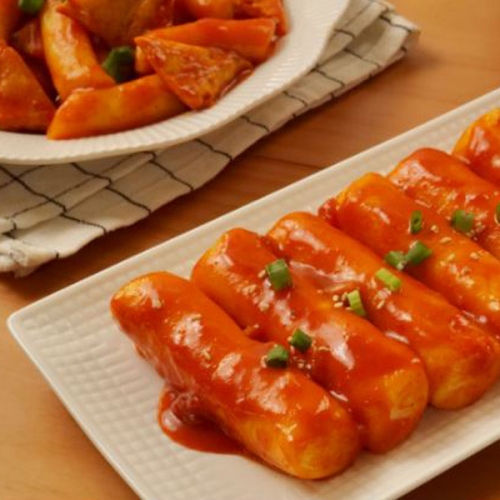 사계절 떡볶이 밀키트 순한맛 쌀떡 600g  (튀김류/어묵류)