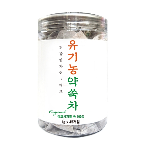 산해랑 약쑥차 1g x 45T  (차/티백/코코아)