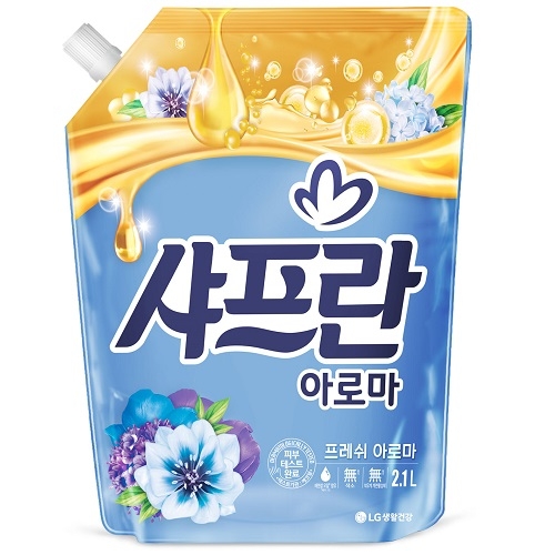샤프란 아로마 프레쉬 아로마 리필 2.1L  (섬유유연제)