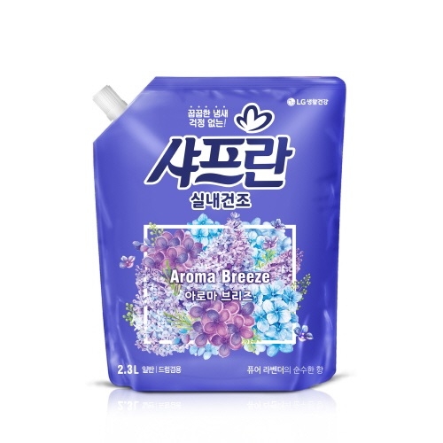 샤프란 실내건조 아로마브리즈 섬유유연제 2.3L  (섬유유연제)