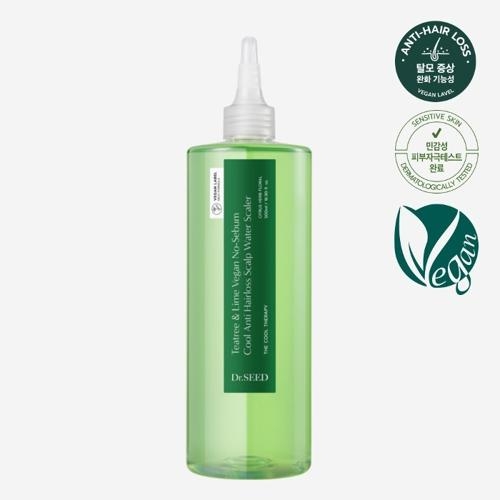 [닥터시드] 티트리앤라임 비건 지성케어 쿨 탈모 두피 워터 스케일러 500ml  (샴푸/린스/트리트먼트)