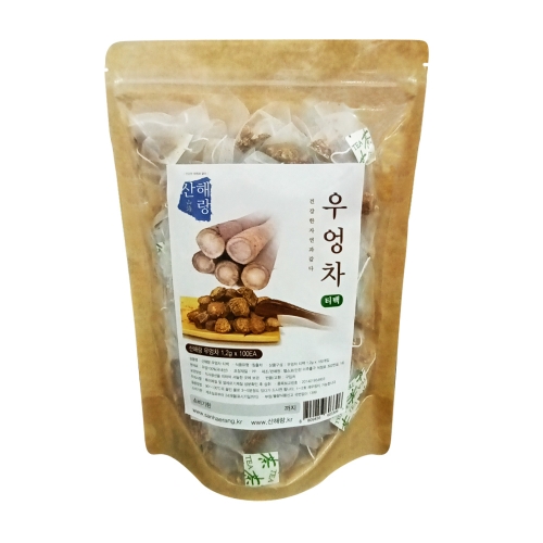 산해랑 볶은 우엉차 티백 100개입  (차/티백/코코아)