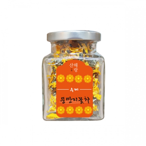 산해랑 수제 뚱딴지꽃차 10g  (차/티백/코코아)