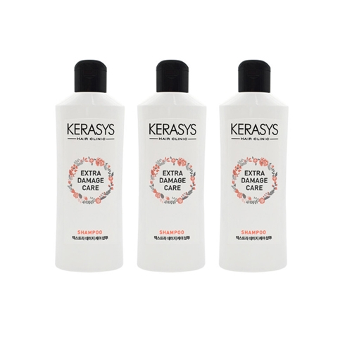 애경 케라시스 엑스트라 데미지 케어 샴푸 180ml x 3개  (샴푸/린스/트리트먼트)